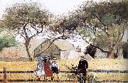 Winslow Homer Children on the wall oil painting reproduction